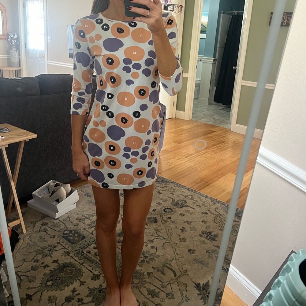 Marimekko basic dress with great colors and pattern